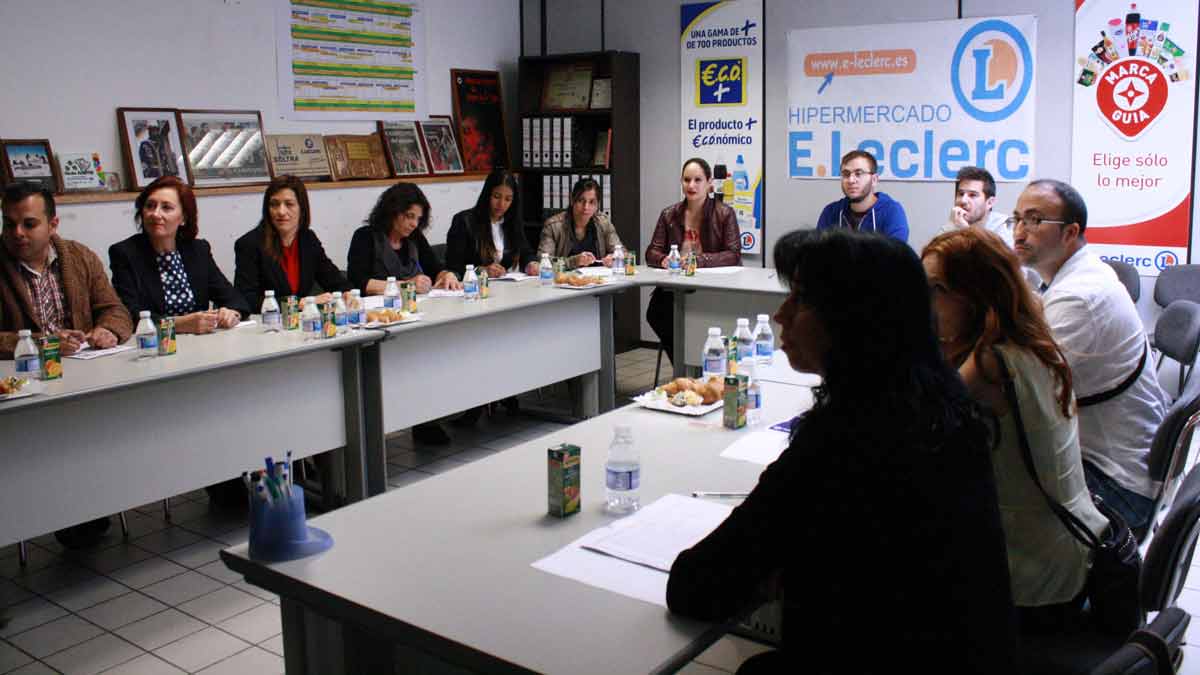 E'Leclerc imparte una charla a los alumnos Ildefe en su centro