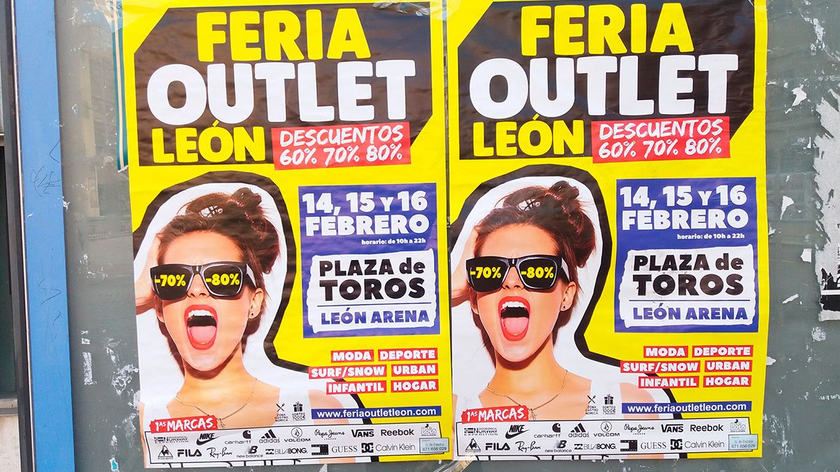 El comercio de León pide vigilar que la Feria Outlet cumple normas