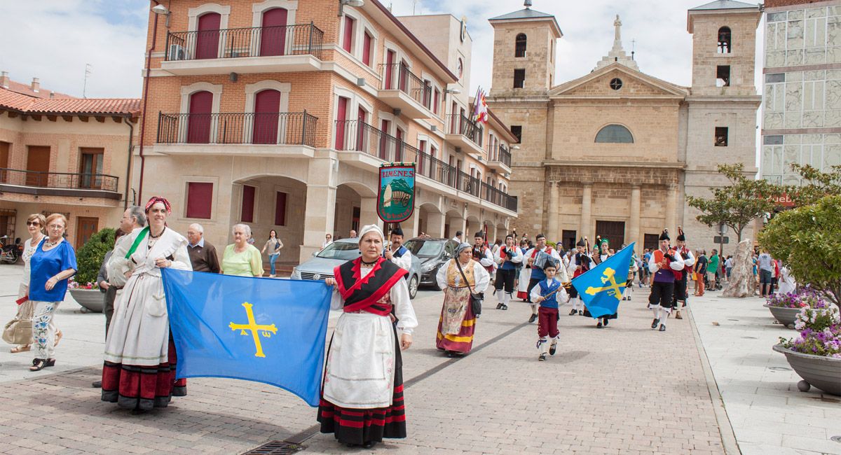 El día de Asturias en Valencia de Don Juan
