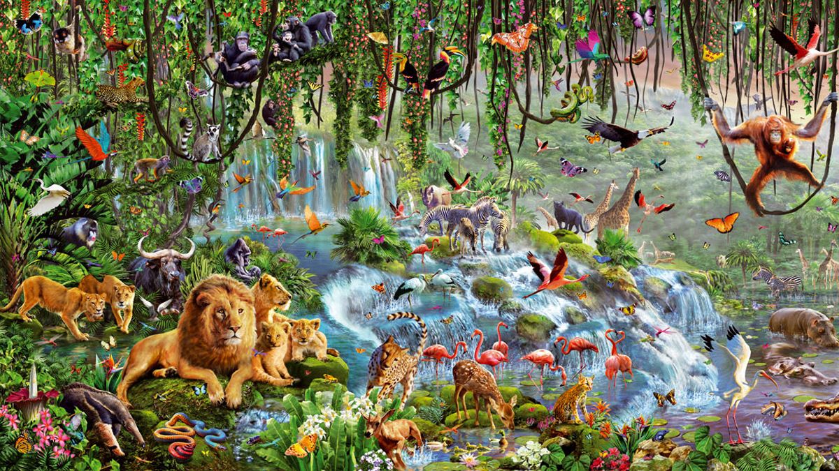 puzzle vida salvaje 33600