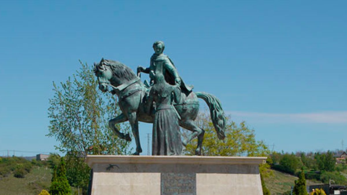 Bembibre se rinde a la patria y a su señor