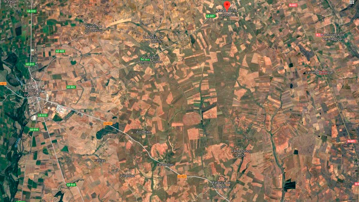 Mapa de la zona en la que se realizará la intervención. | L.N.C.