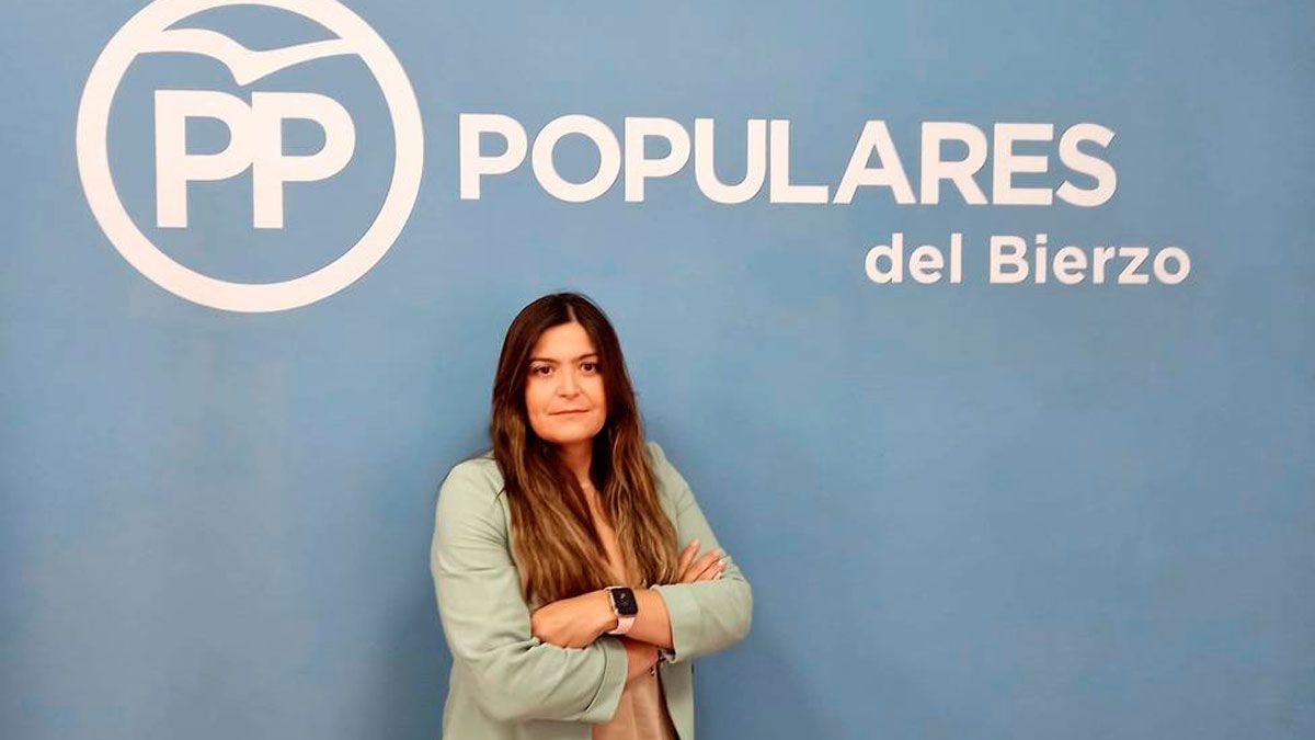 La procuradora berciana del PP en las Cortes autonómicas, Beatriz Coelho.