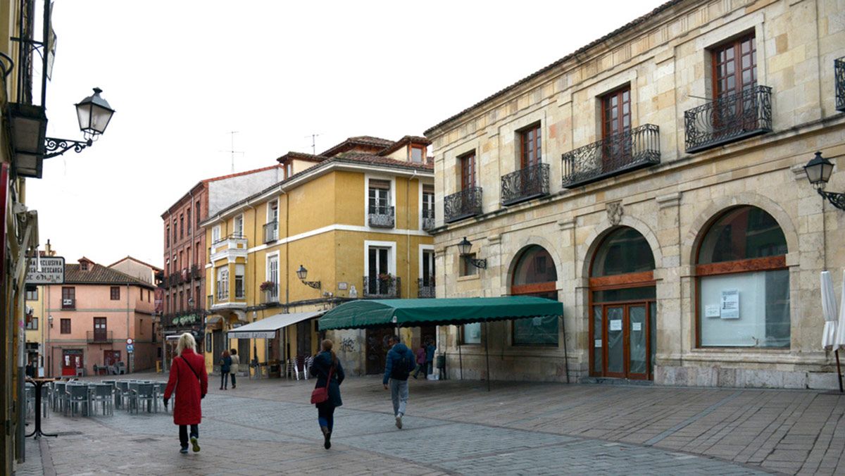 Casa de las Carnicerías en la plaza de San Martín. | MAURICIO PEÑA