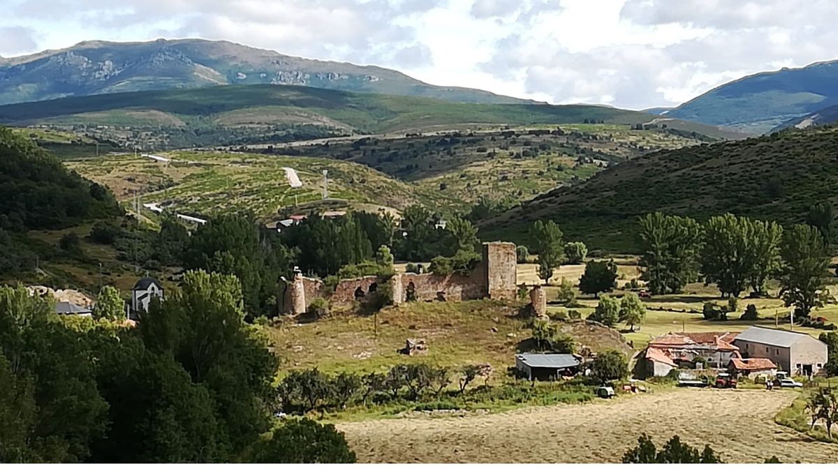 Castillo de Beñal, situado en Santibañez de Arienza. |L.N.C.