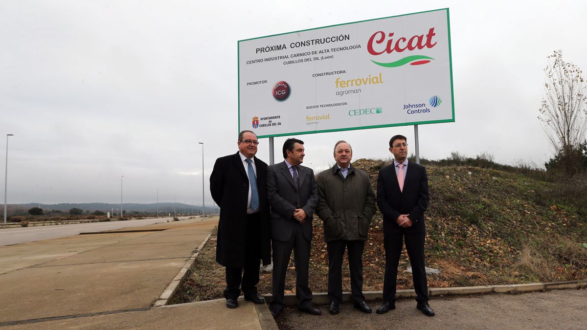El Cicat se instalará en la zona del polígono industrial de Cubillos, en una parcela de más de 112.000 metros. | CÉSAR SÁNCHEZ (ICAL)