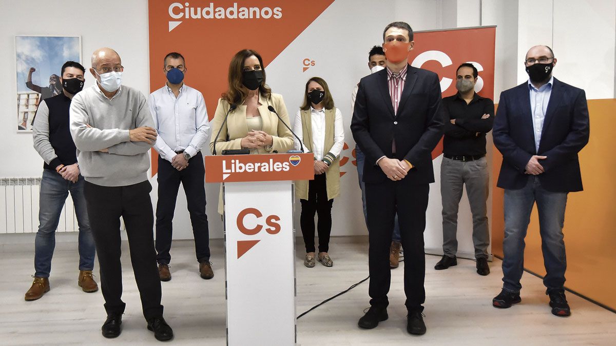 Francisco Igea y Ana Carlota Amigo en la presentación de la candidatura provincial a las Cortes. | SAÚL ARÉN