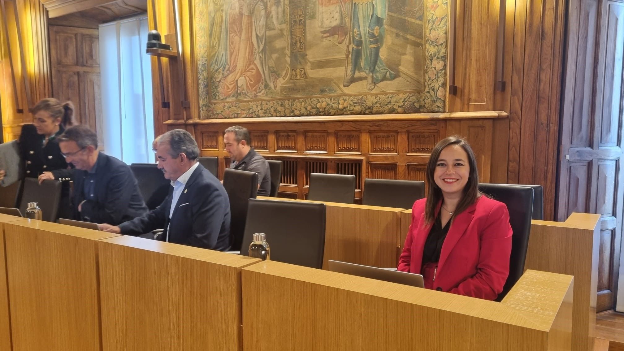 Gemma Villarroel, representante de Ciudadanos en la Diputación de León. | L.N.C.