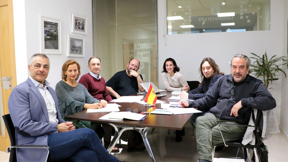 Un momento de la reunión de la Comisión deCultura de la Universidad de León. | LEÓN