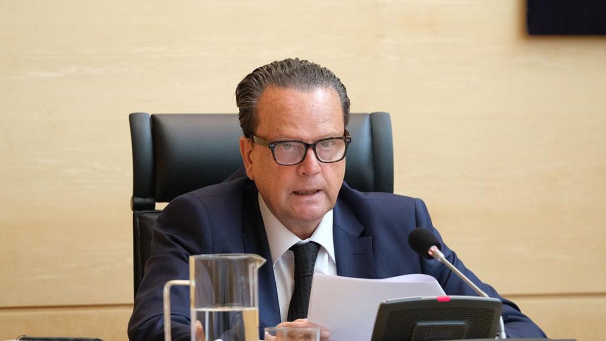 El presidente del Consejo de Cuentas de Castilla y León, Mario Amilivia. | ICAL