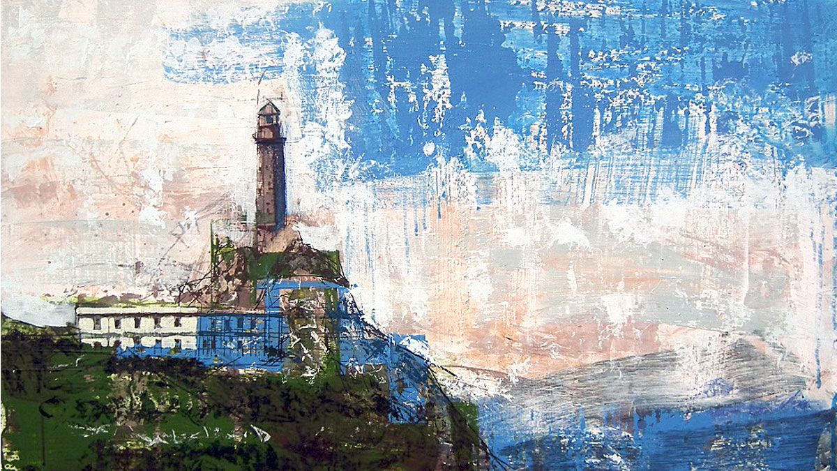 Faro Villano en la Costa de la Muerte de Fernando Aguayo.