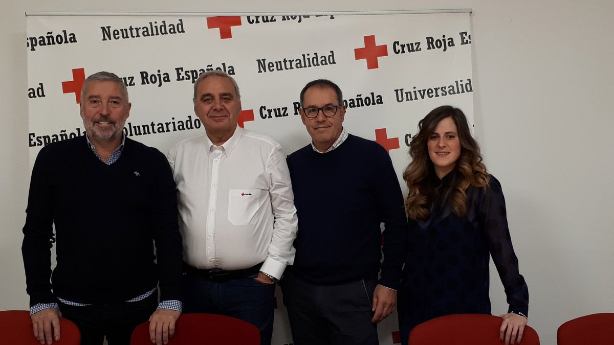 Un momento de la presentación en la sede de Cruz Roja en León. | L.N.C.