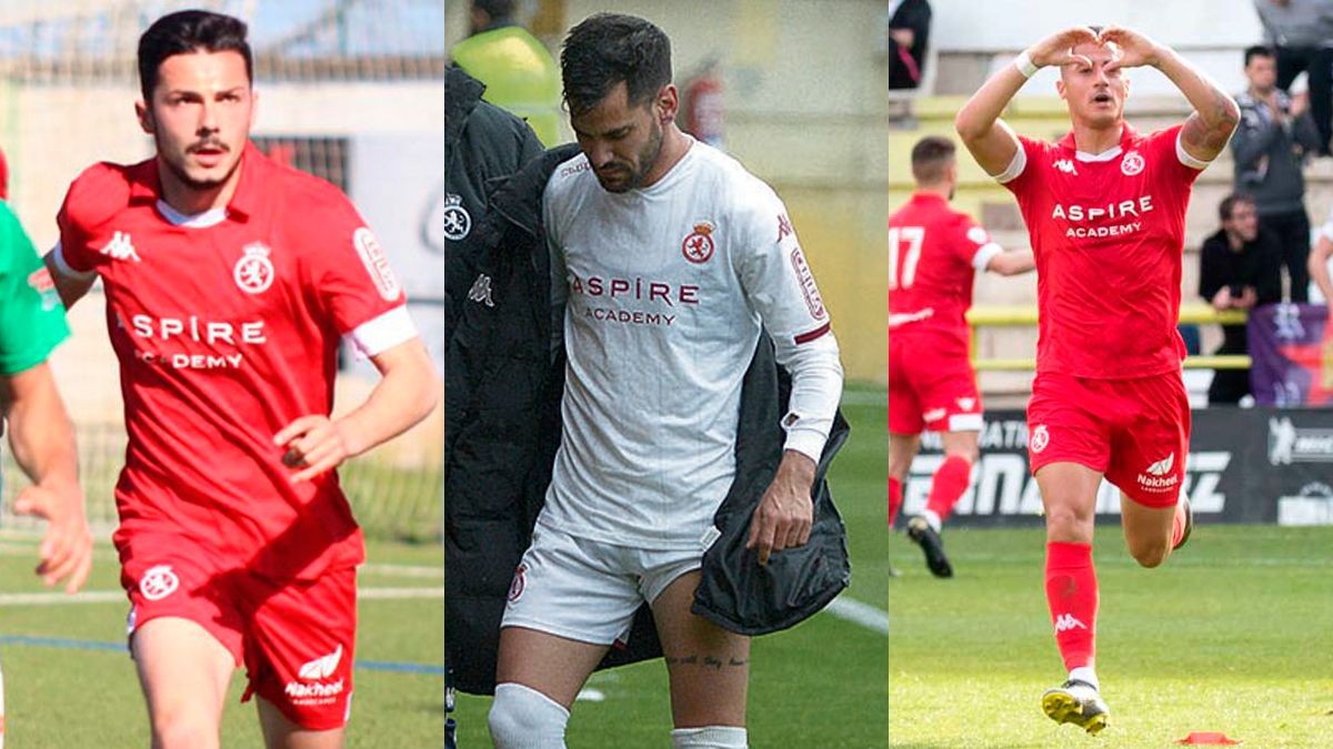 Bernal, Saúl y Hugo, en partidos de esta temporada. | CYD/ M.P./ D.B.