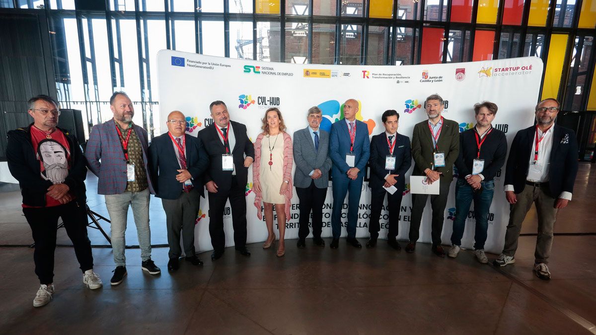 Inauguración de la segunda jornada del CyL-Hub en el Palacio de Exposiciones de León. | CAMPILLO / ICAL