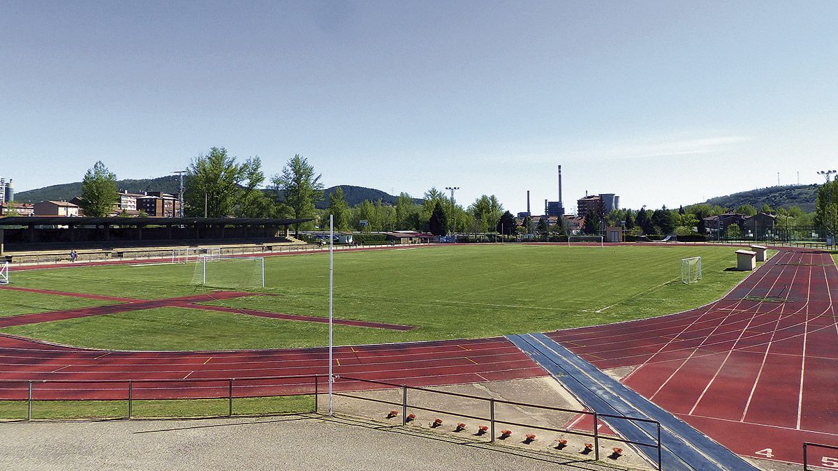 Fotografía de archivo de las instalaciones deportivas de La Robla. | L.N.C.