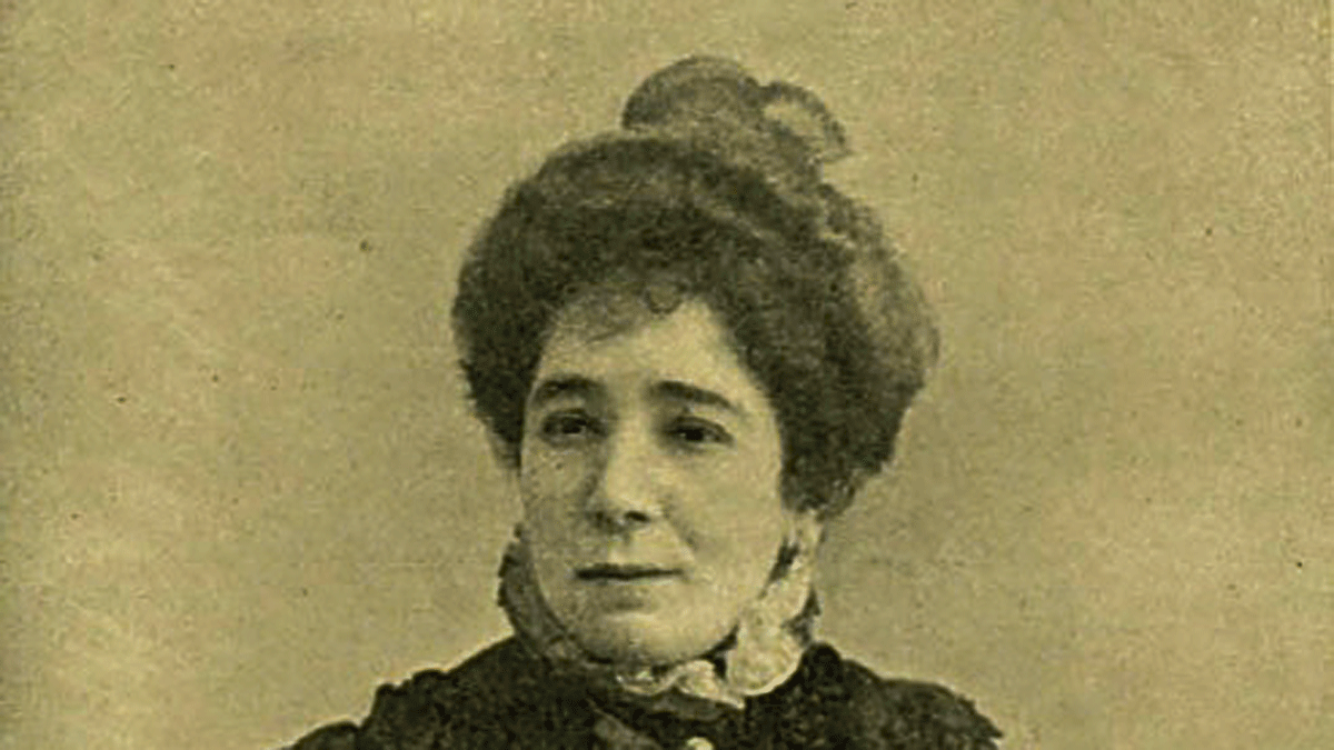 La poeta y escritora leonesa Dolores Gortázar y Serantes.