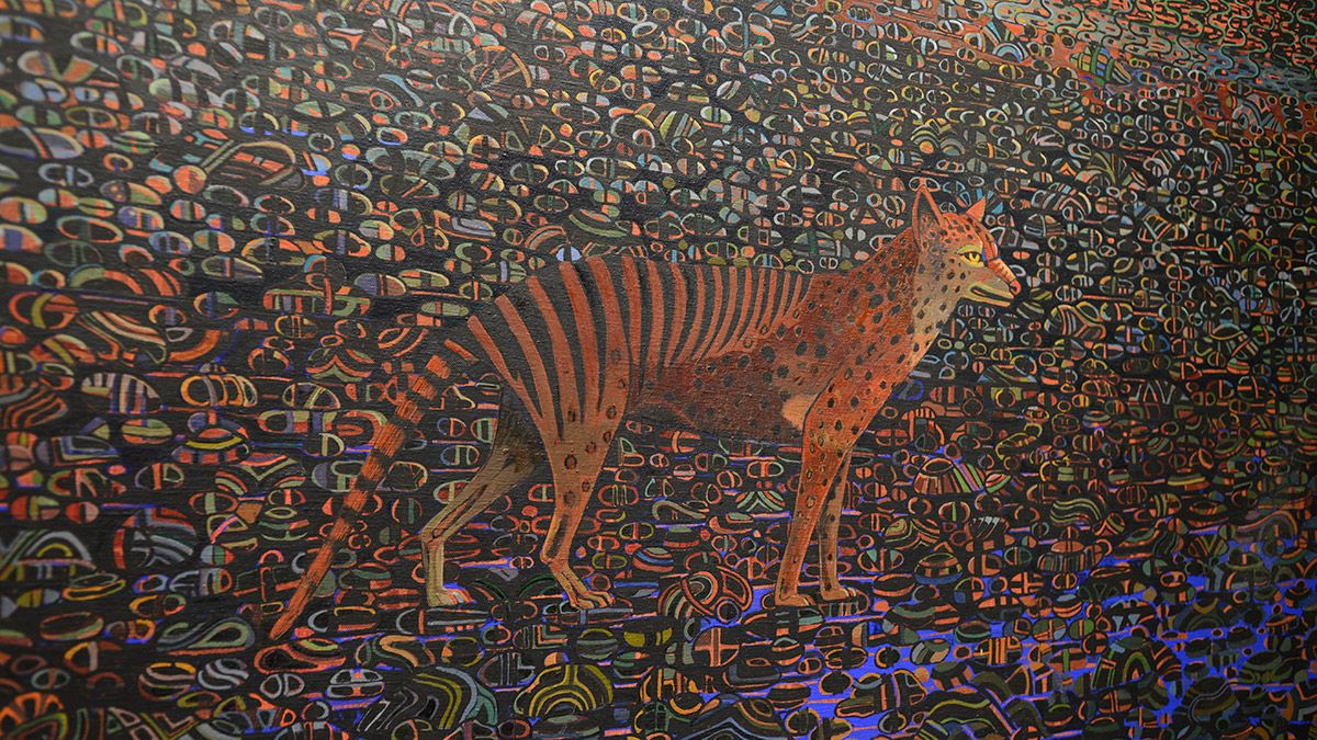 Una de las exposiciones de 2014 en el Palacio del Conde Luna. | MAURICIO PEÑA