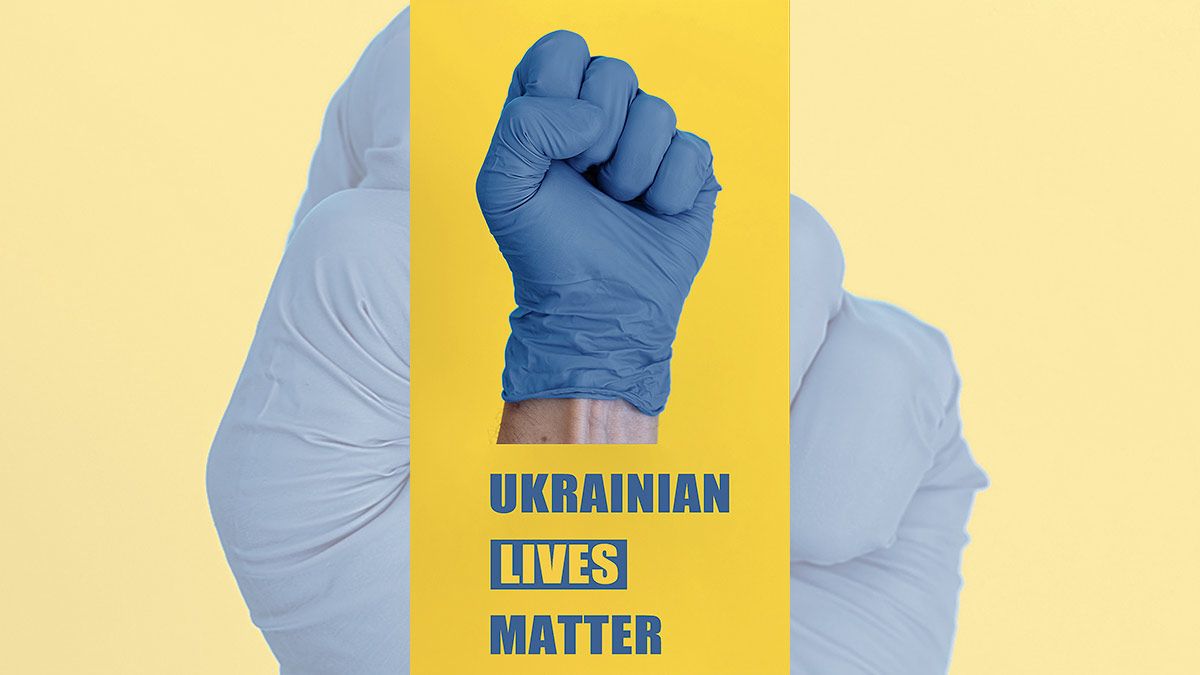 El mensaje de Le Manz es muy claro, las vidas de los ucranianos importan. | L.N.C.