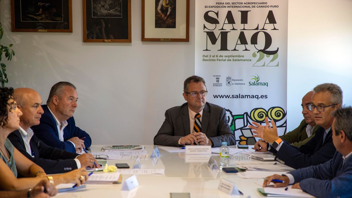 El consejero de Agricultura, Gerardo Dueñas, preside el Consejo Agrario de Castilla y León. | DAVID ARRANZ