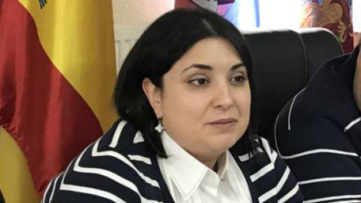 La coordinadora de IU en Cacabelos, Susana Vila, en imagen de archivo.