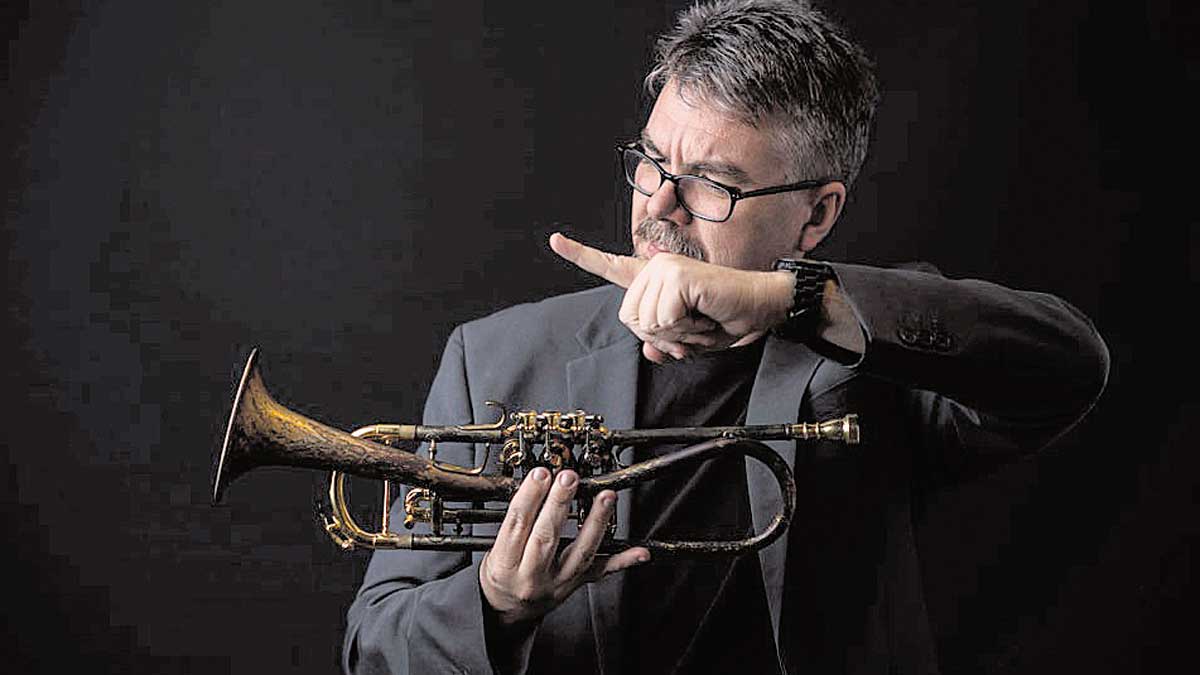El valenciano David Pastor es uno de los grandes trompetistas del panorama jazzístico nacional. | L.N.C.