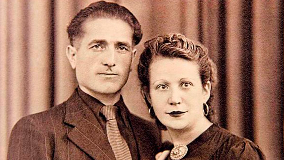 Jovino Fernández y su mujer Luisa. Su hija Ana fue quien recuperó los testimonios de la fuga.