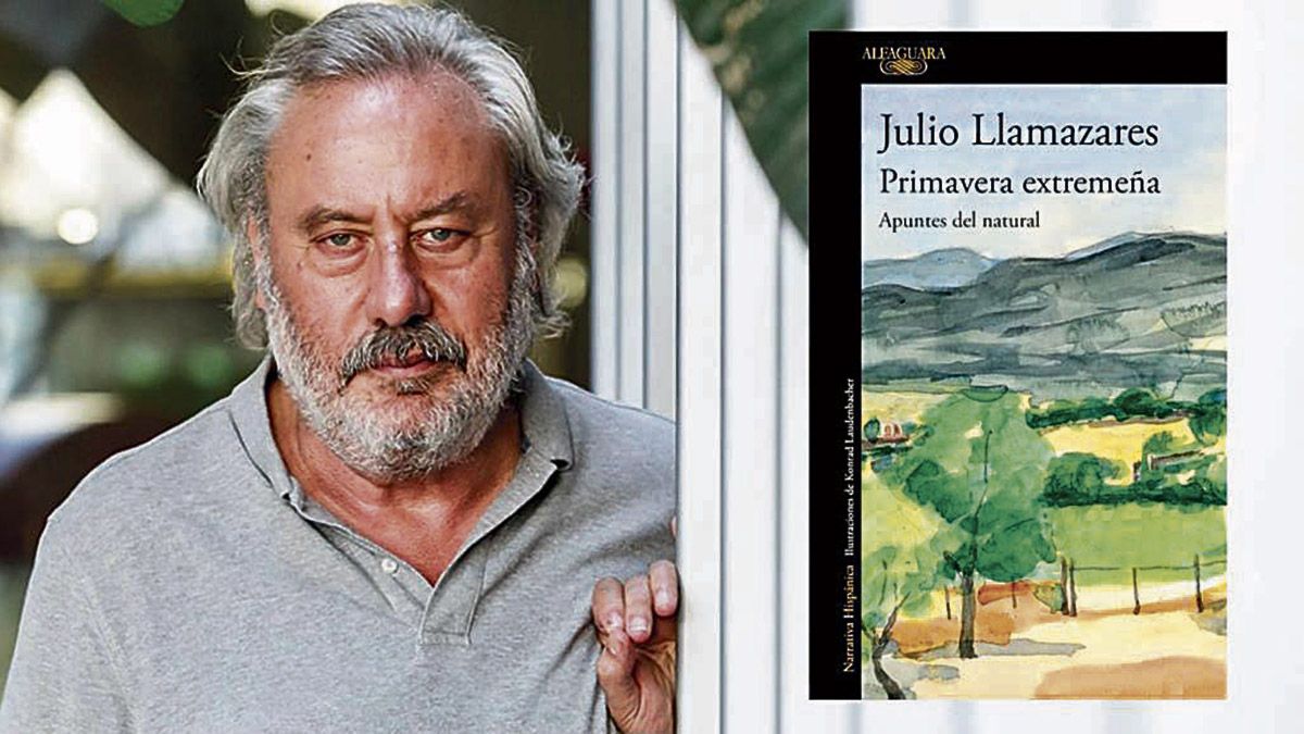 Julio Llamazares firma esta mañana (de 12 a 13.30 horas)en la Librería Universitaria de León ejemplares de su reciente novela ‘Primavera extremeña’.