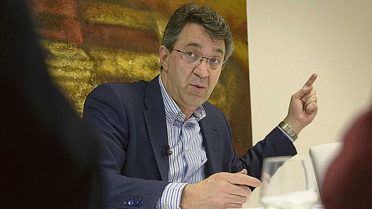 El presidente de la Diputación y del PP de León, Juan Martínez Majo. | MAURICIO PEÑA