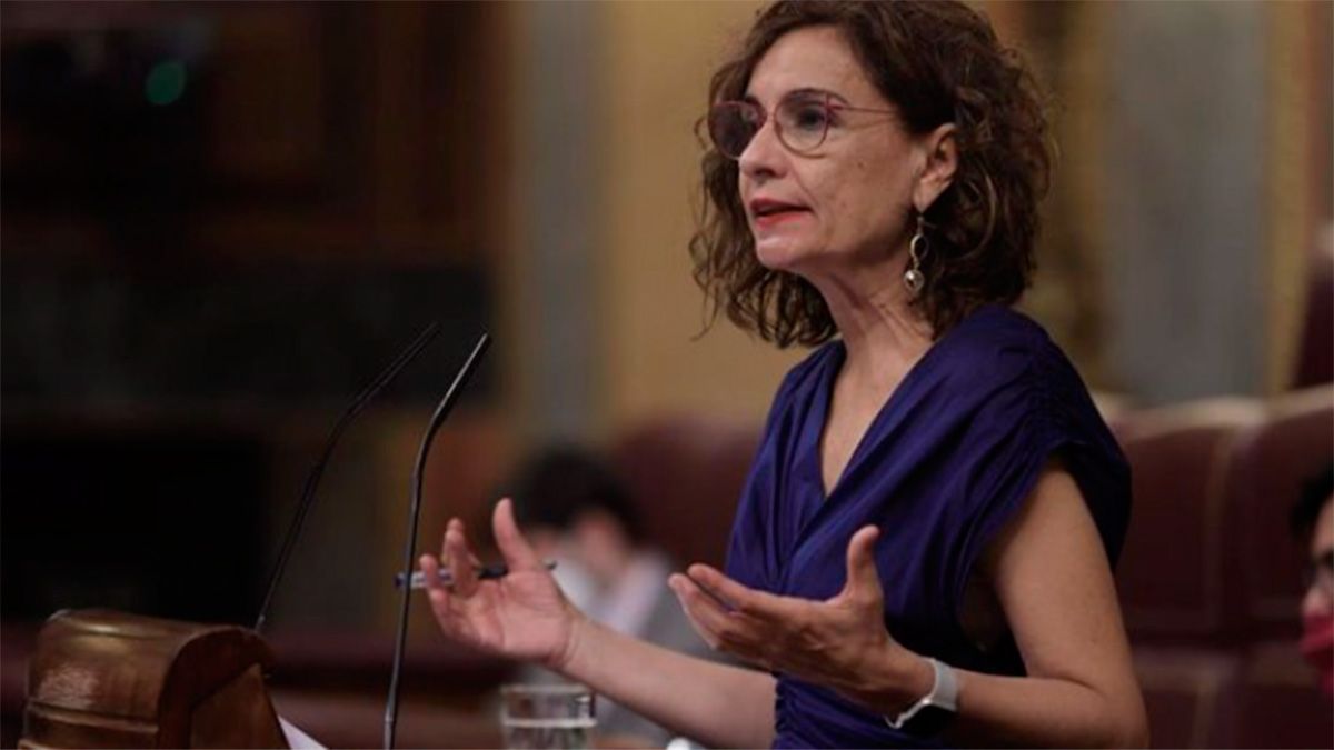 La ministra de Hacienda y Función Pública, María Jesús Montero.| EP
