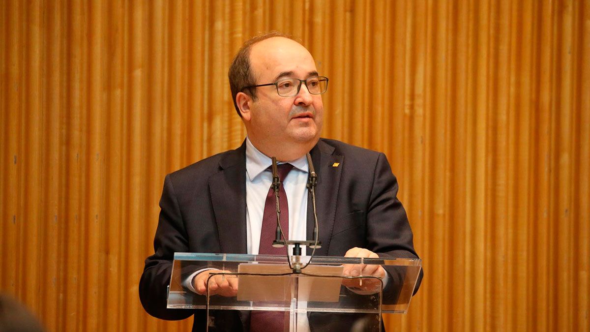 El ministro de Política Territorial y Función Pública, Miquel Iceta, en una imagen de archivo. | EP