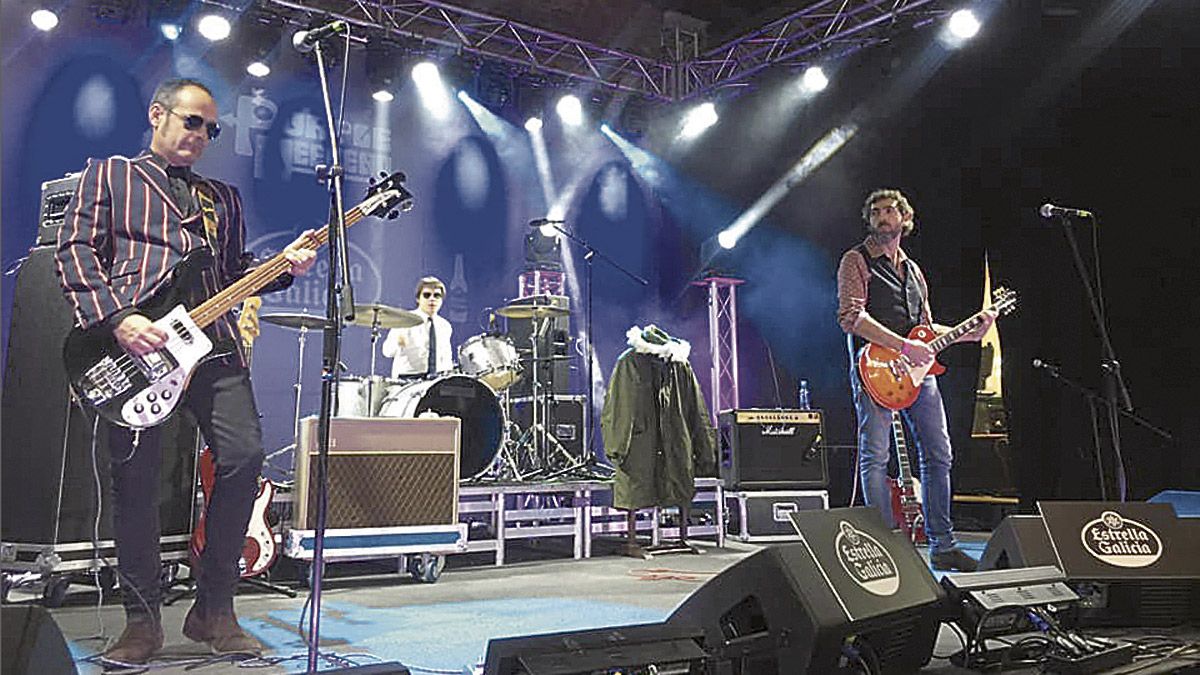 La banda leonesa Los Modernos es una de las cinco formaciones que este sábado actuarán en el Palacio de Exposiciones.