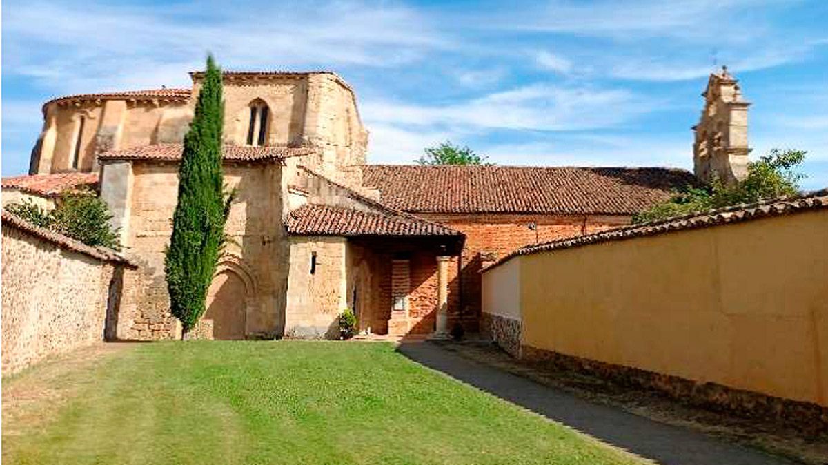 El monasterio de Santa María de Gradefes.