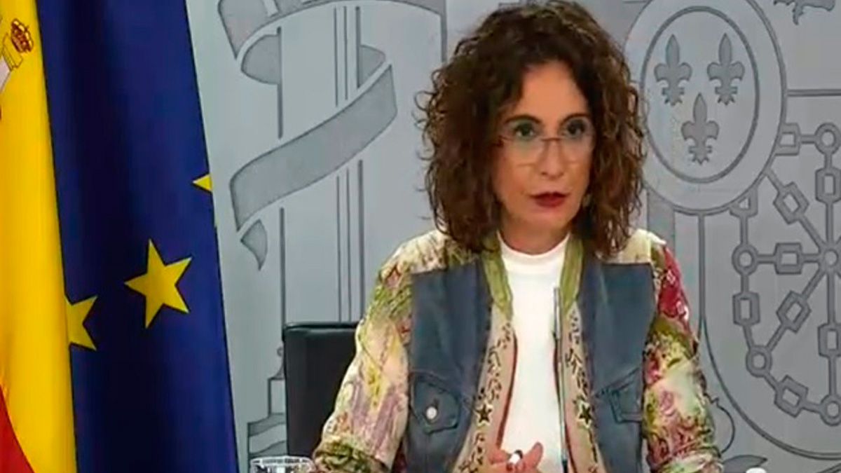 Rueda de prensa de la portavoz del Gobierno, María Jesús Montero, tras el Consejo de Ministros.