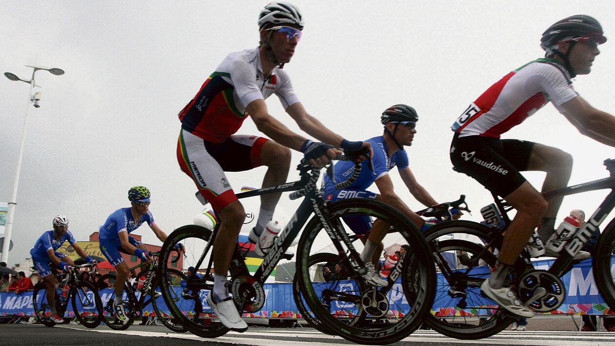 Ponferrada fue sede del Mundial de Ciclismo de 2014. | CÉSAR SÁNCHEZ