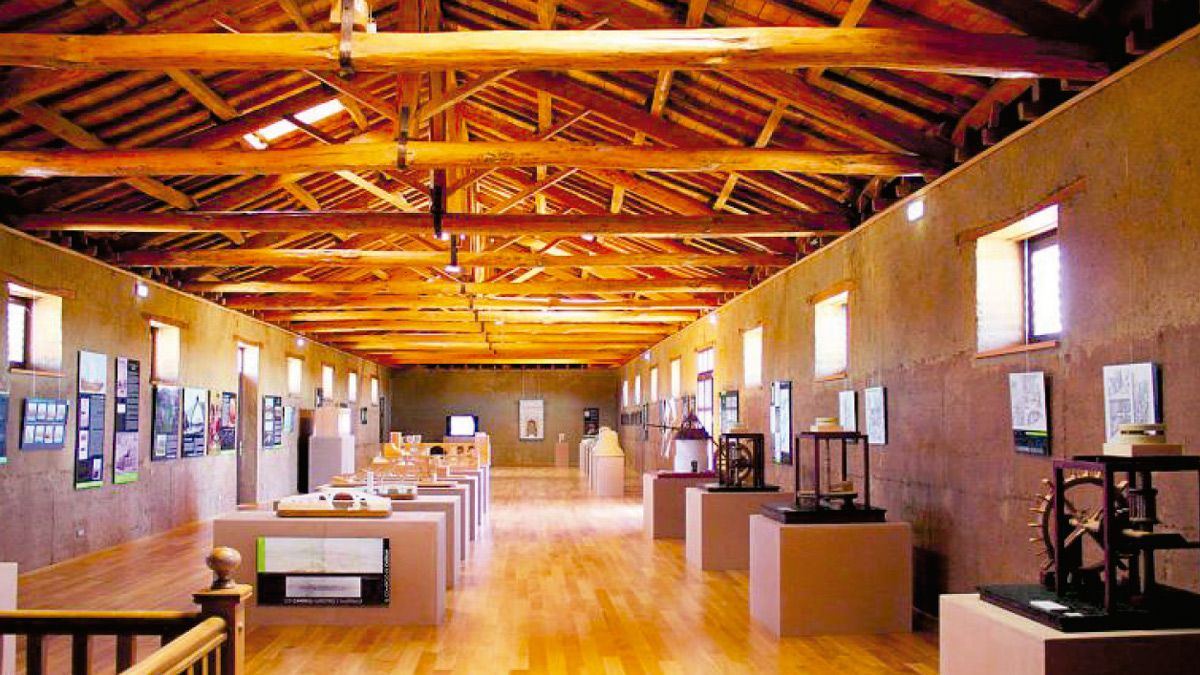 En la imagen, la sala de exposiciones del Mihacale, en Gordoncillo. | AYTO. GORDONCILLO