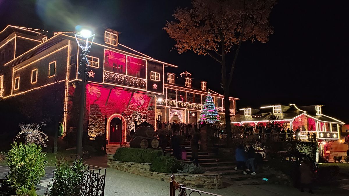 El Palacio ya ha desplegado sus novedades de iluminación y decoración navideña este año.