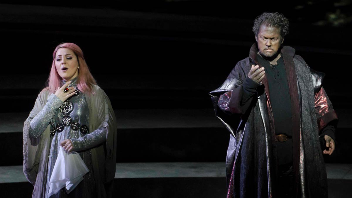 La soprano María Agresta y el tenor Gregory Kunde en ‘Otello’, de Verdi.