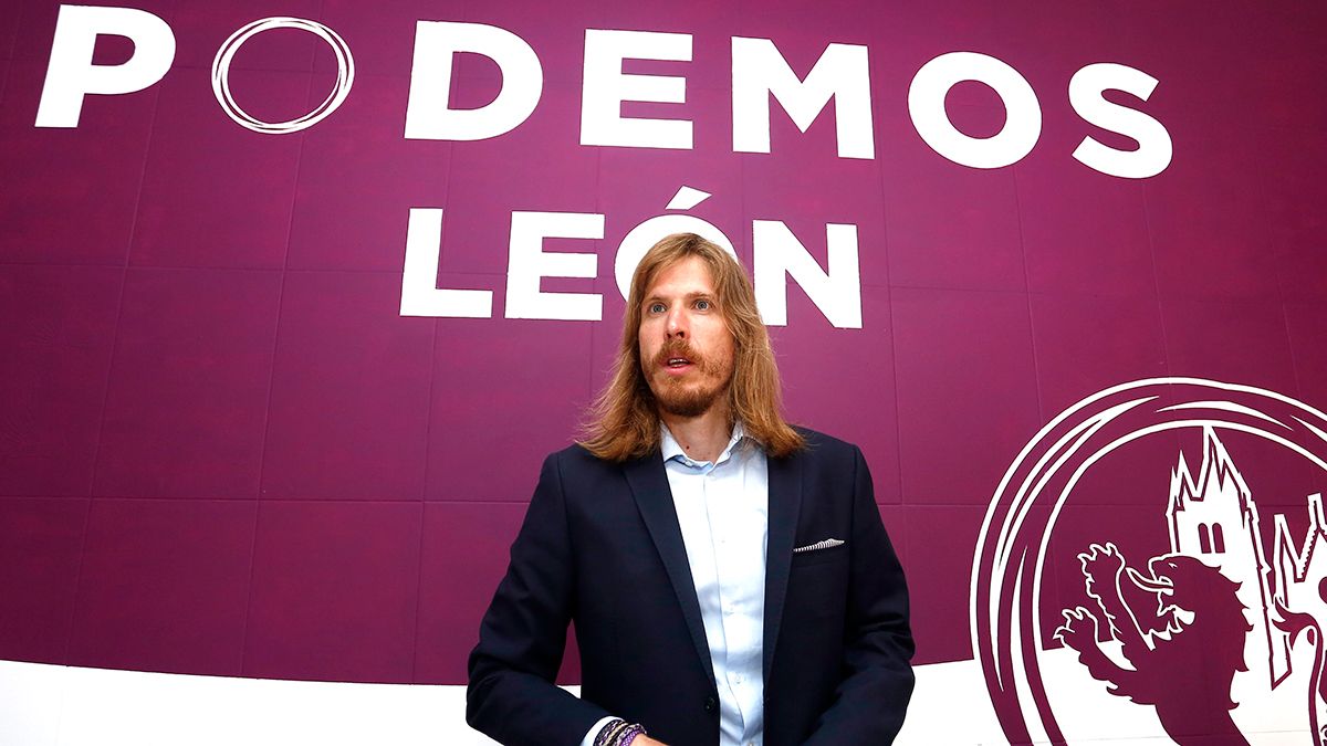 El secretario autonómico de Podemos, Pablo Fernández. | ICAL
