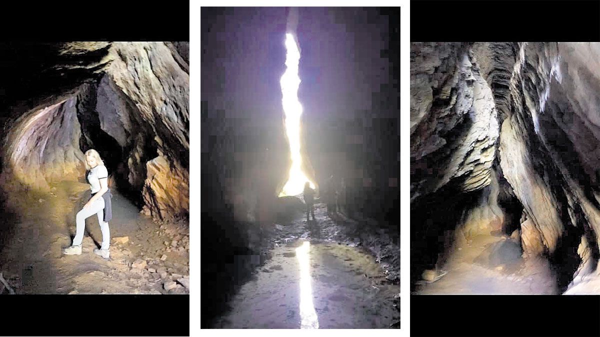 Este túnel de la Palombeira servía para evacuar los esteriles de las minas. | ISASY CADIERNO