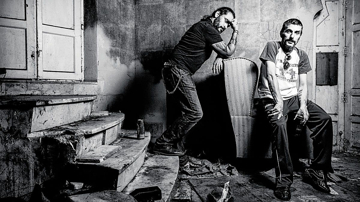 Los leoneses Gabriel Oca Fidalgo y Carlos Salcedo en la serie ‘Perdidos. Un lugar para encontrar’. | DEMIAN ORTIZ