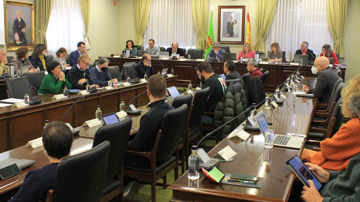 Reunión de ayer del Consejo de Gobierno de la ULE. | L.N.C.