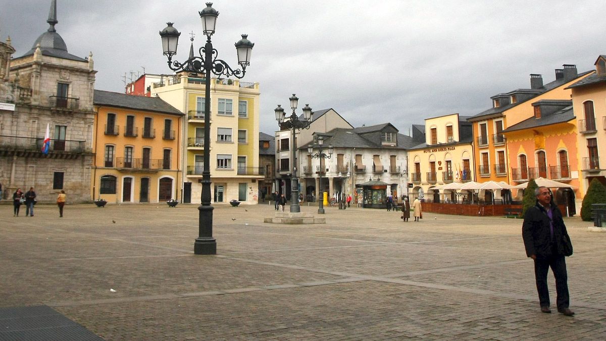 Plaza del Ayuntamiento de Ponferrada. | Ical