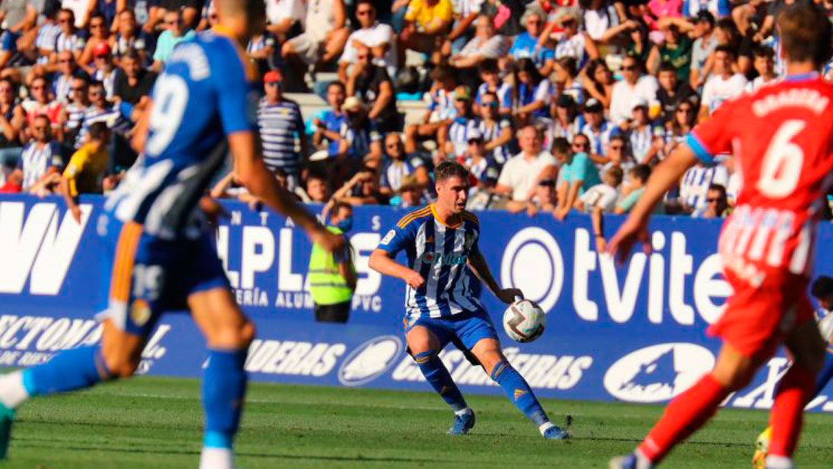 Un instante del choque frente al Sporting. | LALIGA
