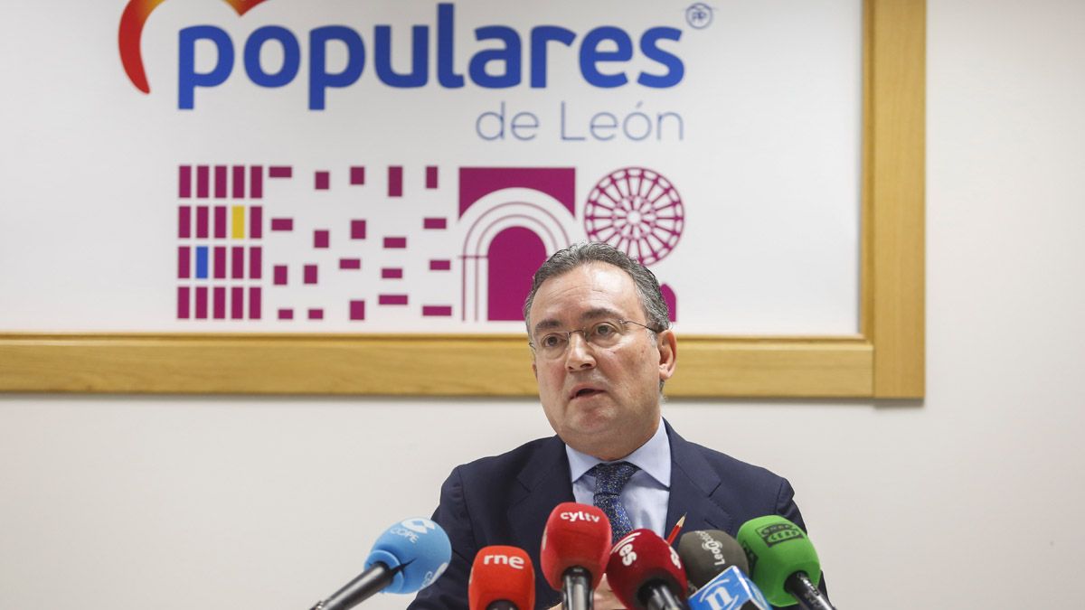 El viceportavoz del PP en el Ayuntamiento de León, Fernando Salguero. | CARLOS S. CAMPILLO (ICAL)