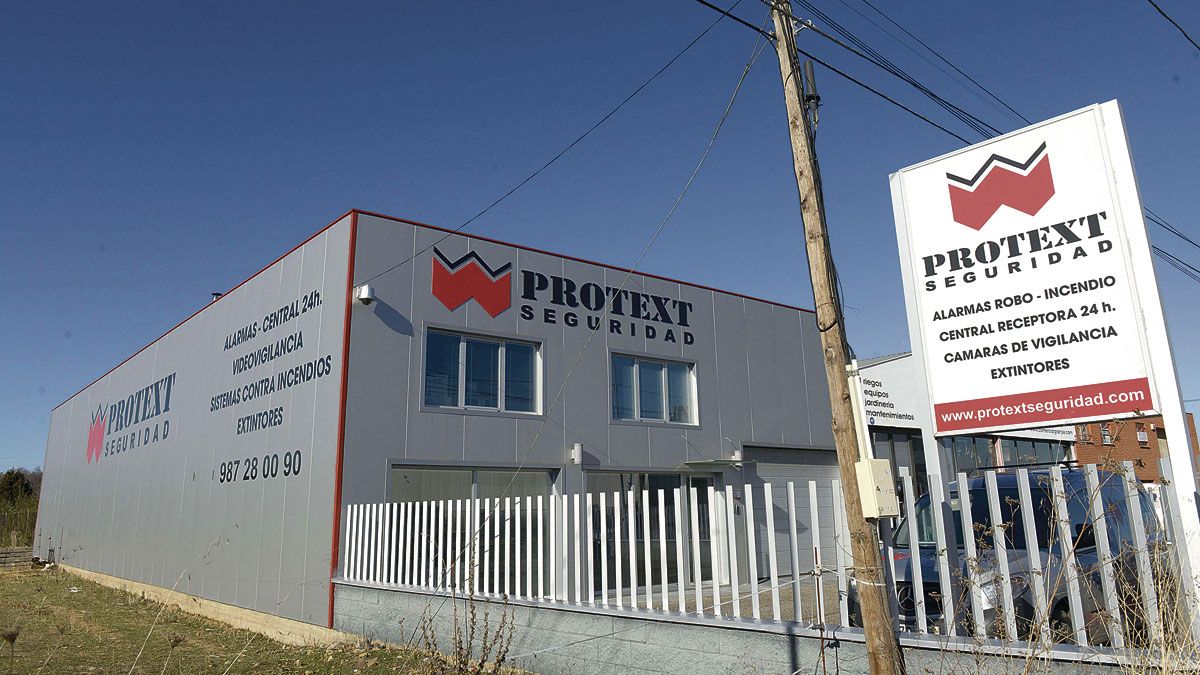 La sede de Protext en Ribaseca centraliza toda la actividad nacional de la empresa leonesa. | MAURICIO PEÑA