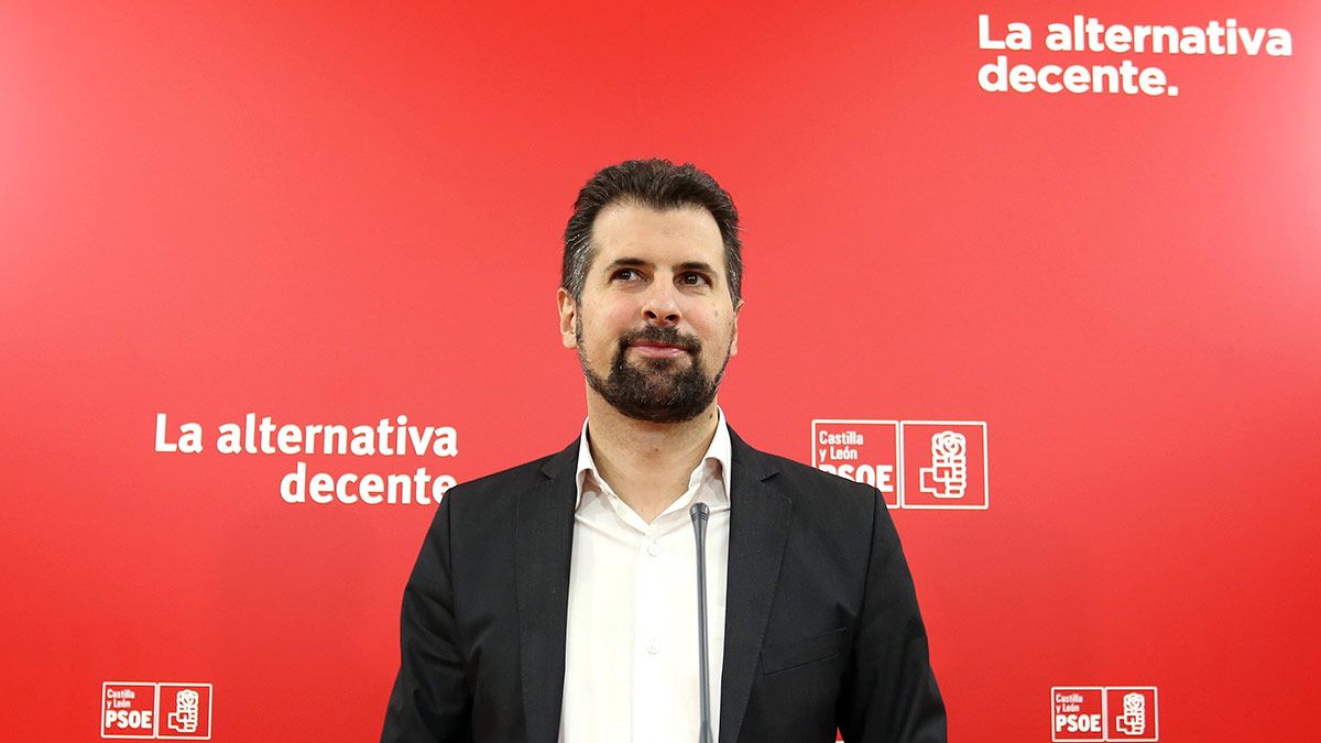 El secretario autonómico del PSOE, Luis Tudanca. | ICAL