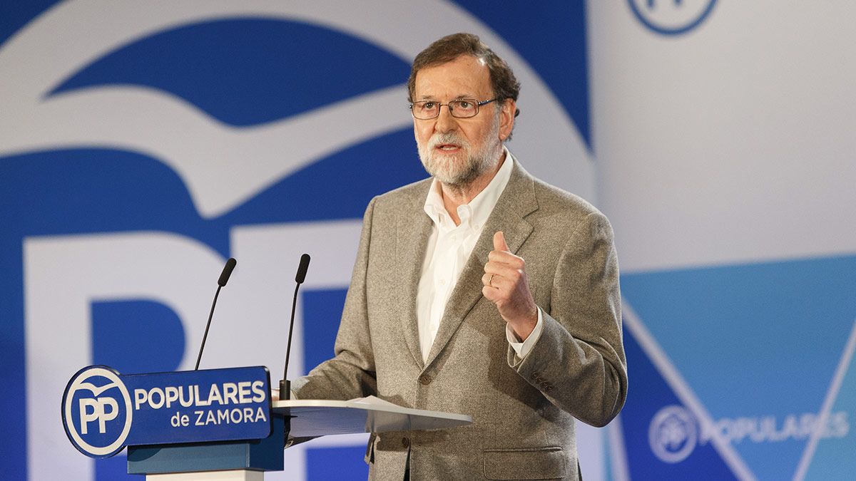 Clausura de la convención sectorial del PP sobre Medio Rural y Reto Demográfico a cargo del presidente del Gobierno y del Partido Popular, Mariano Rajoy. | ICAL