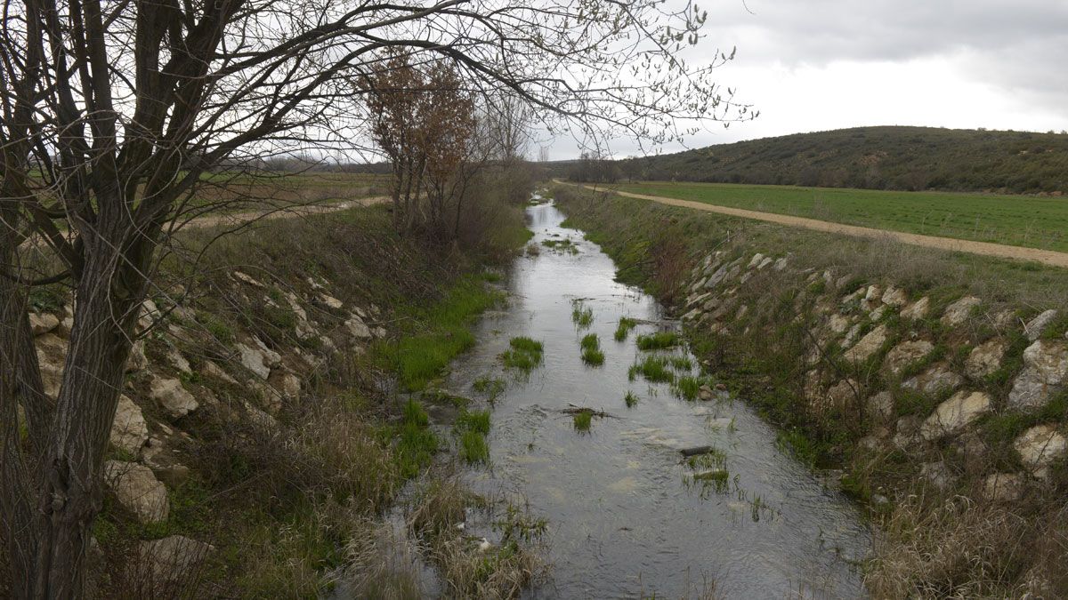 Foto de archivo del río Peces que da agua a la Valduerna. | MAURICIO PEÑA