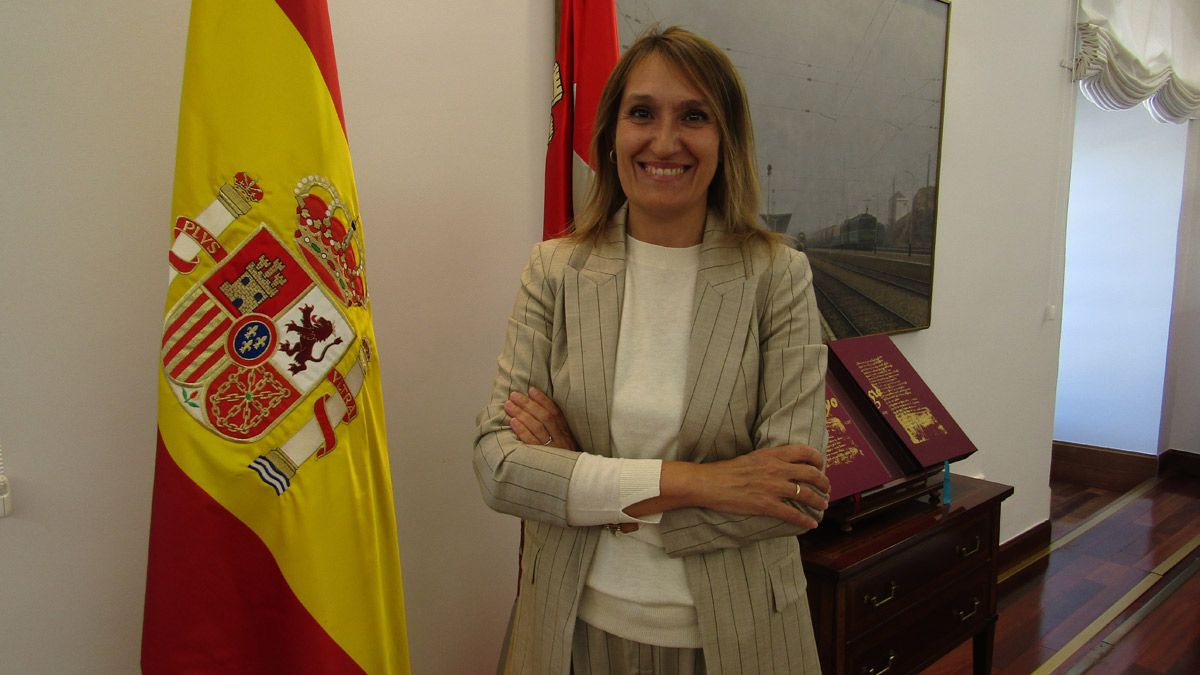La consejera de Educación de la Junta de Castilla y León, Rocío Lucas. | L.N.C.