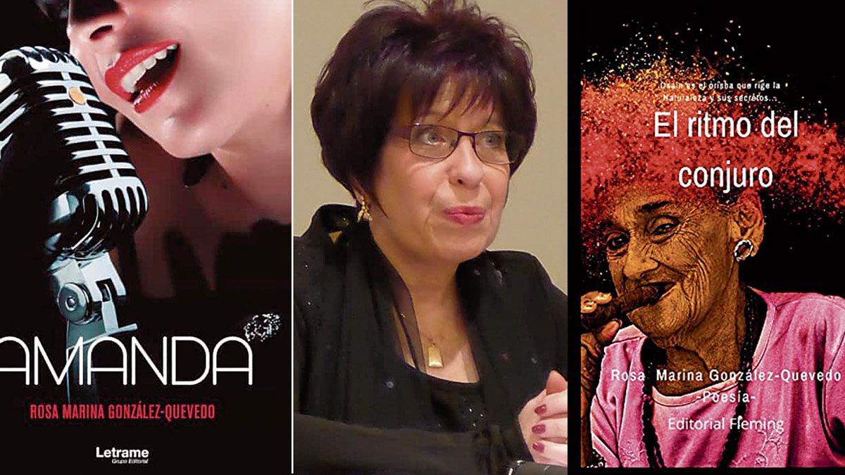 Rosa Marina González-Quevedo en la presentación de ‘La enana’. |  PACO FERGAR MELLA